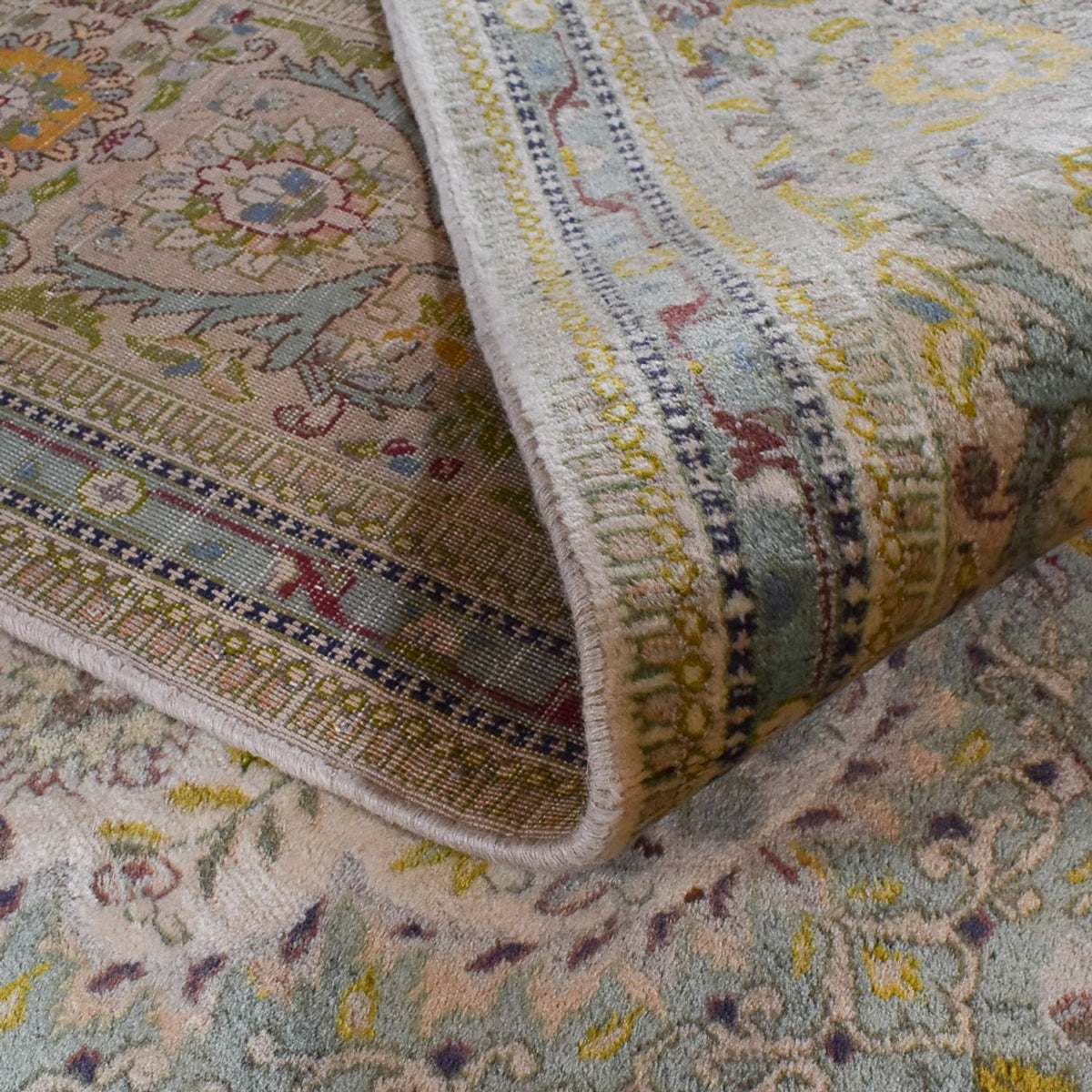 Perserteppich - Classic - 410 x 298 cm - olivgrün