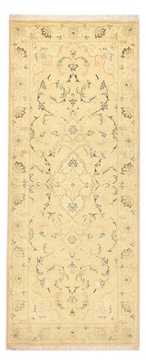Läufer Perser - Täbriz - Royal - 203 x 77 cm - hellbeige