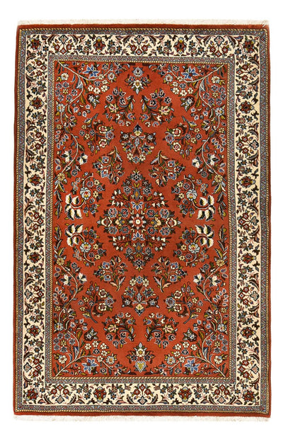 Sarough Teppich 130x197cm - Perserteppich - rot