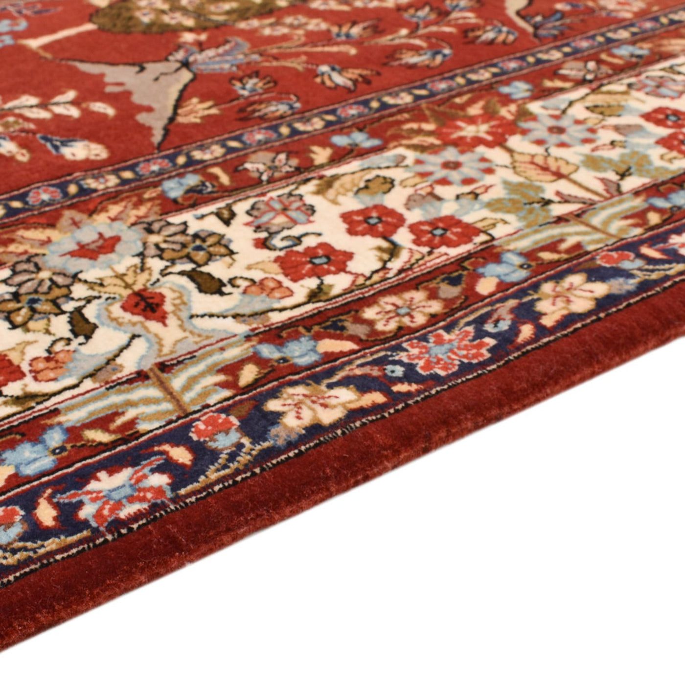 Perserteppich - Ghom - 203 x 138 cm - mehrfarbig