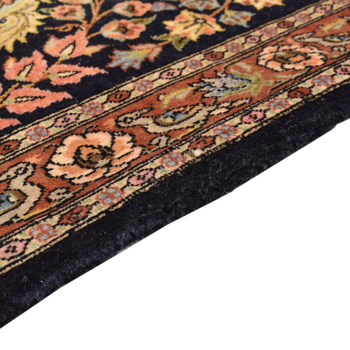 Ghom Teppich 63x80cm - Perserteppich - mehrfarbig