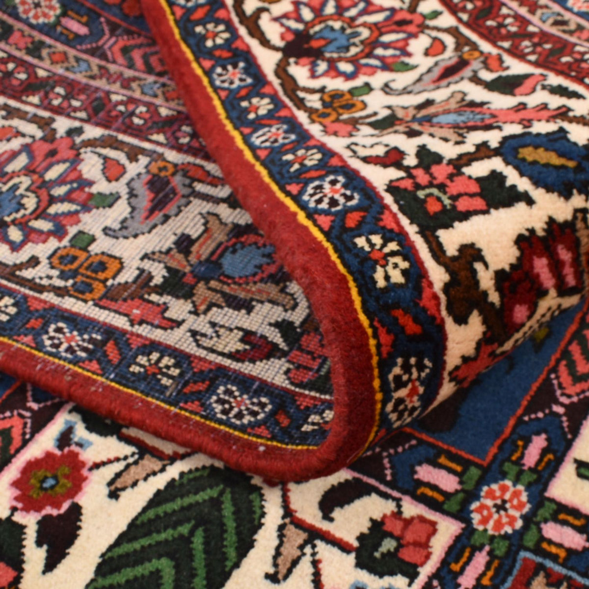 Perserteppich - Nomadic - 208 x 133 cm - mehrfarbig