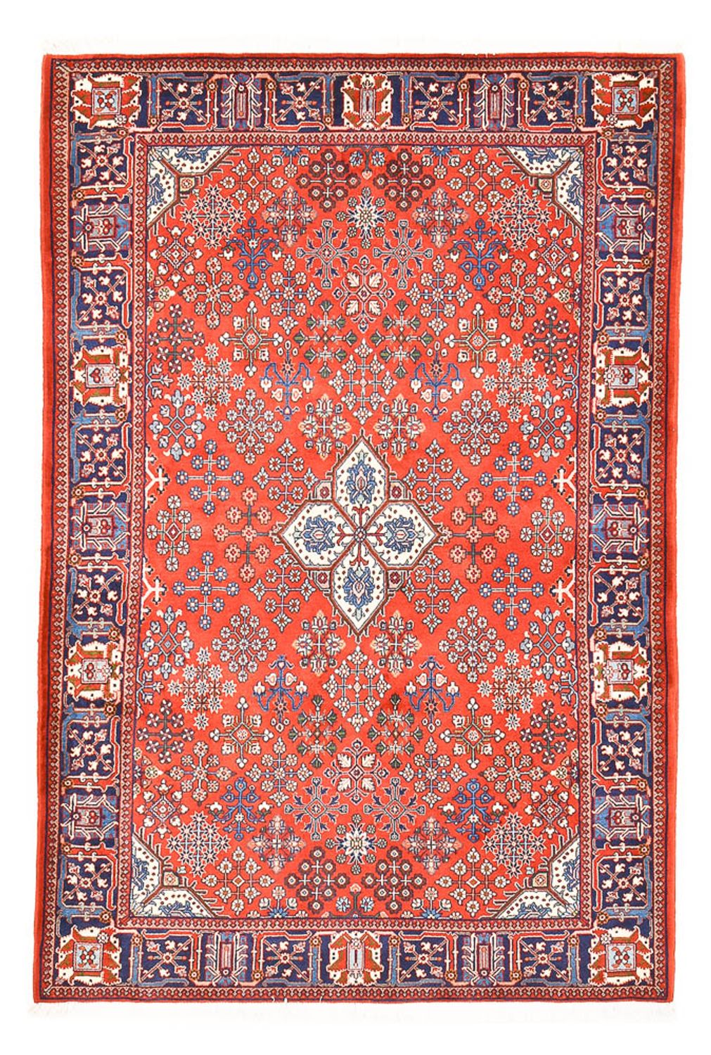 Perserteppich - Nomadic - 200 x 133 cm - hellrot