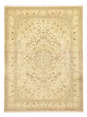 Perserteppich - Täbriz - Royal - 342 x 252 cm - hellbeige