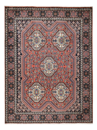 Afshar Sirjan Teppich 247x343cm - Perserteppich - hellrot