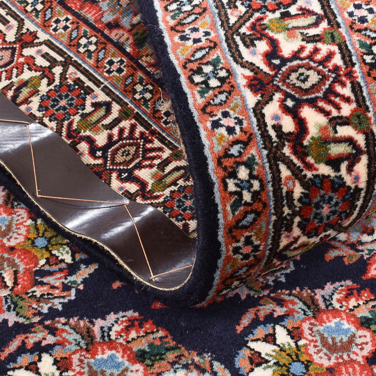 Läufer Perser - Bidjar - 200 x 70 cm - dunkelblau