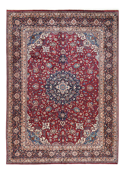 Keshan Teppich 245x340cm - Perserteppich - dunkelrot