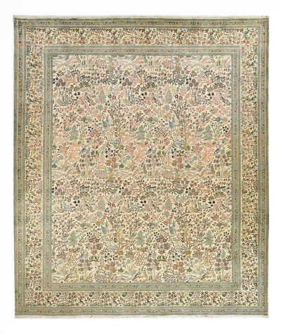 Tabatabai Teppich 302x365cm - Perserteppich - hellgrün