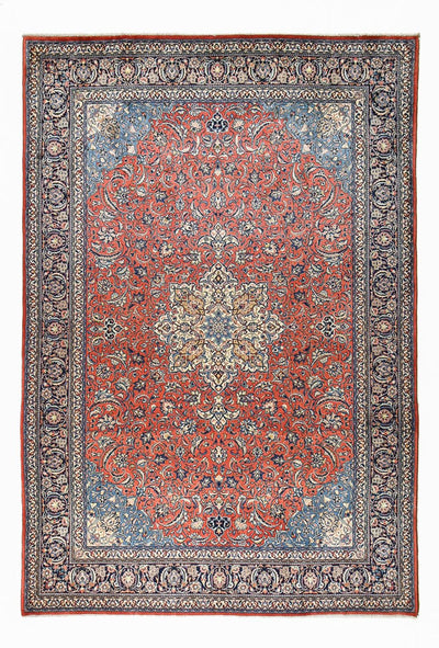 Sarough Teppich 242x353cm - Perserteppich - hellrot
