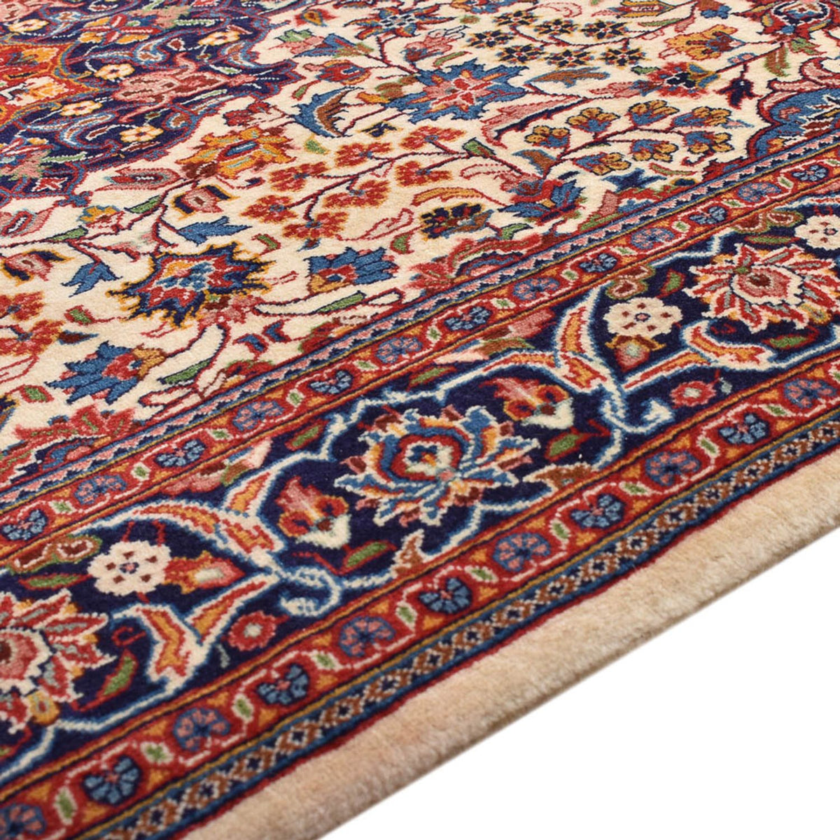 Sarough Teppich 134x217cm - Perserteppich - hellbeige