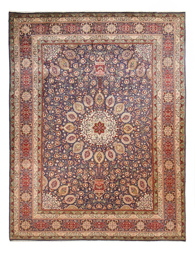 Täbriz - 40 Raj Teppich 298x397cm - Perserteppich - mehrfarbig