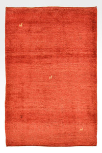 Gabbeh Teppich - Perser - 173 x 126 cm - rot