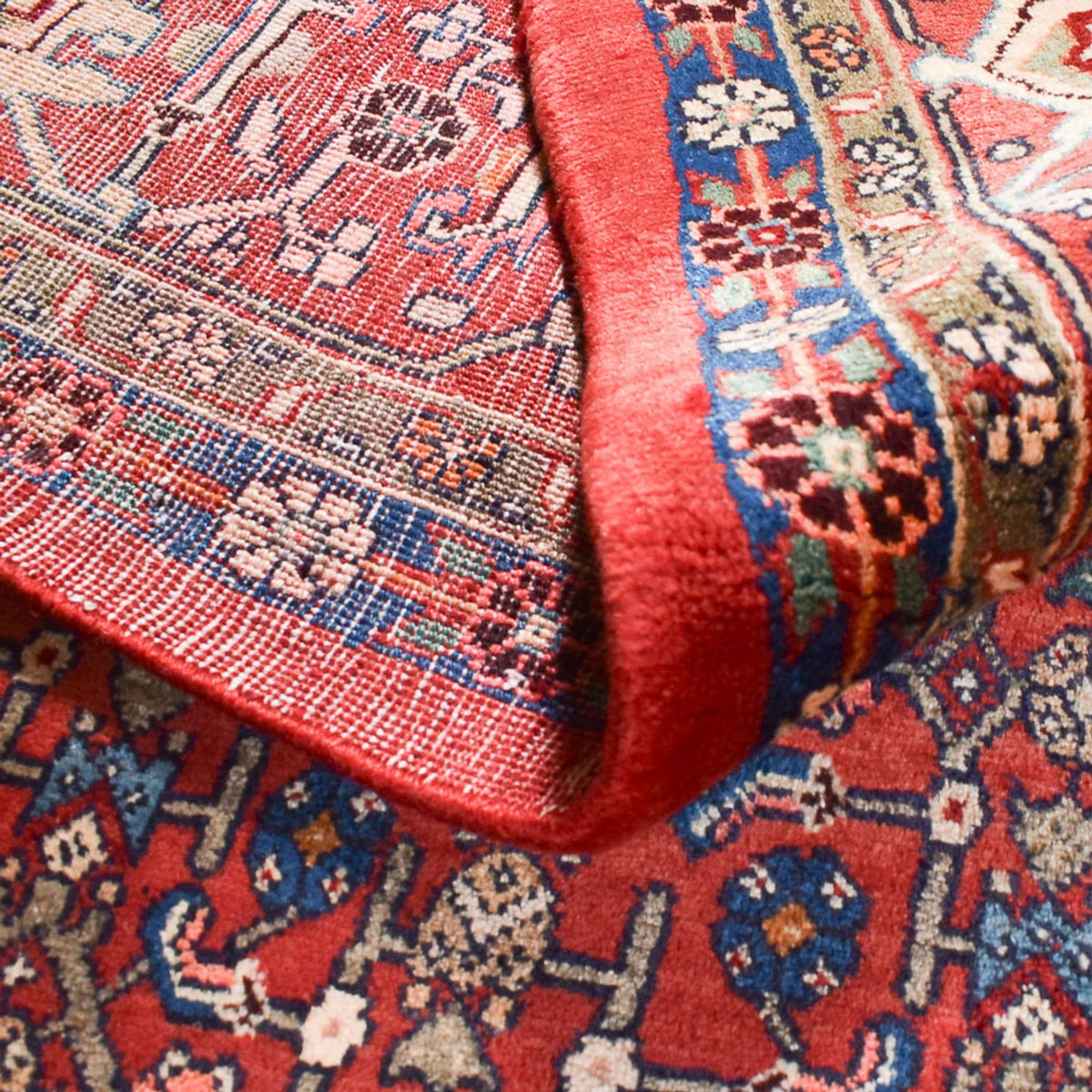 Perserteppich - Bidjar - 286 x 201 cm - rot