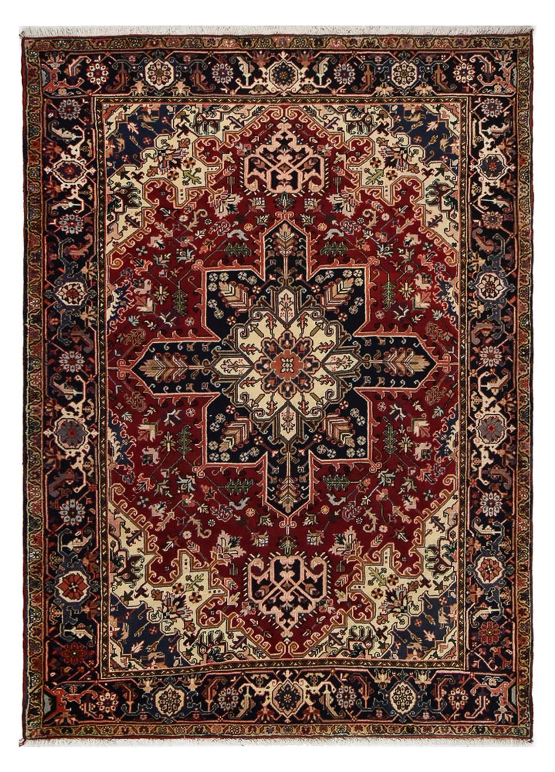 Perserteppich - Nomadic - 291 x 205 cm - rot