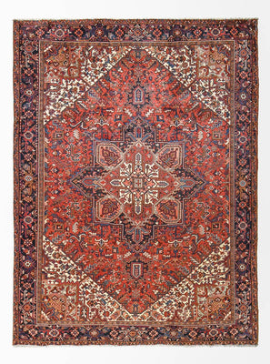 Perserteppich - Nomadic - 335 x 255 cm - rot