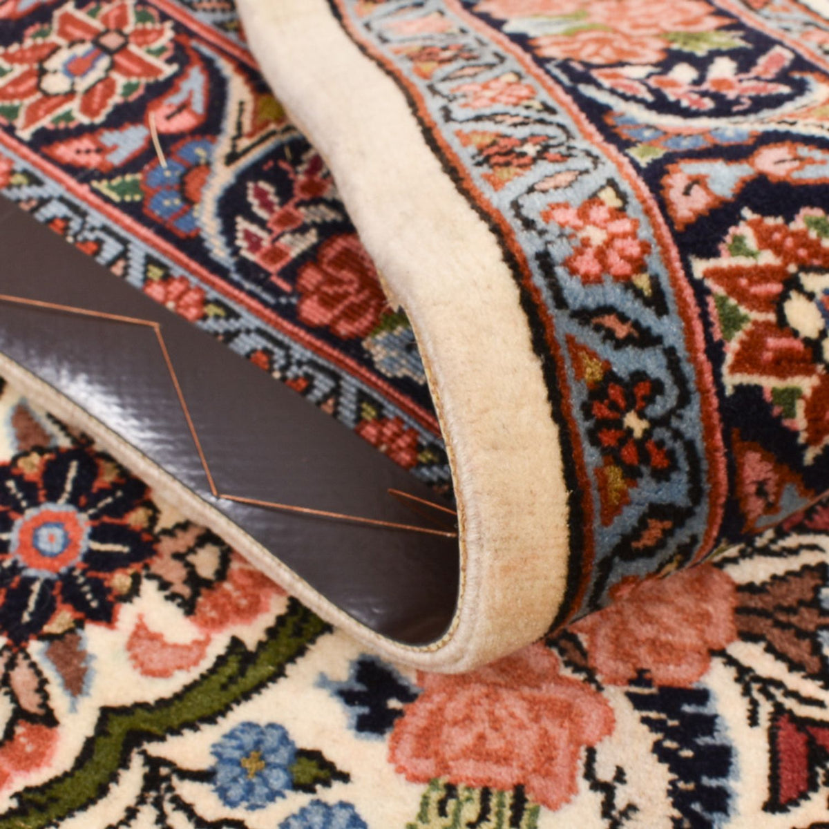 Läufer Perser - Bidjar - 322 x 74 cm - dunkelbeige