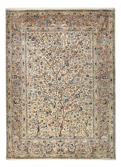Keshan Teppich 247x342cm - Perserteppich - sand