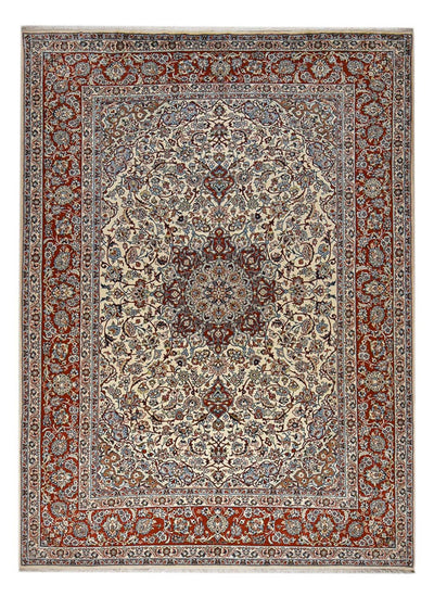 Keshan Teppich 259x356cm - Perserteppich - rost