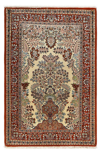 Perserteppich - Ghom - Royal - 203 x 130 cm - mehrfarbig