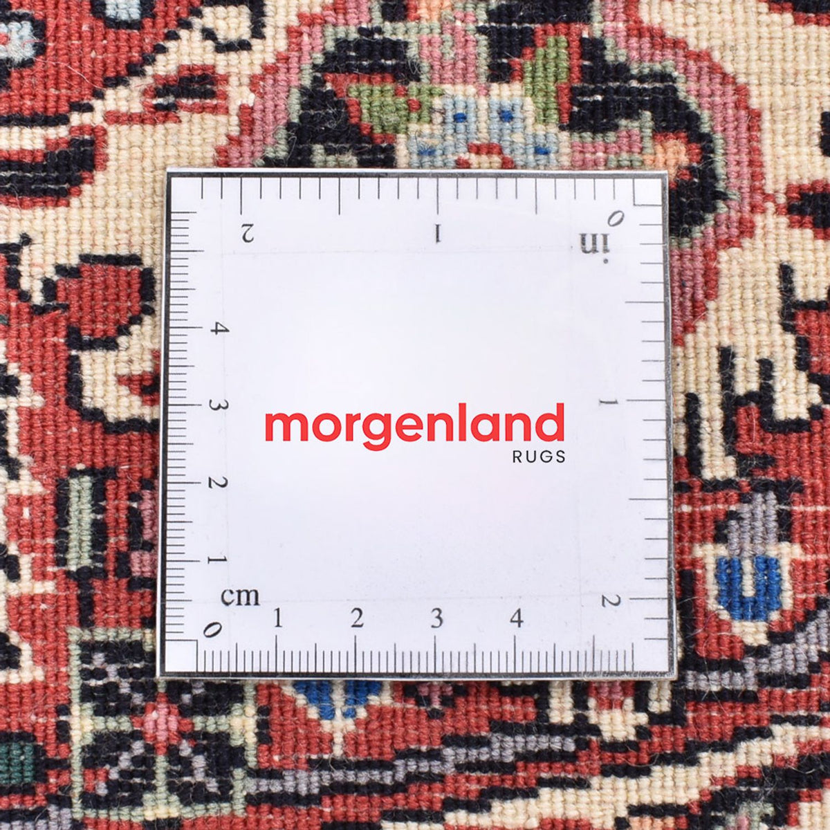 Perserteppich - Bidjar rund  - 200 x 200 cm - rost