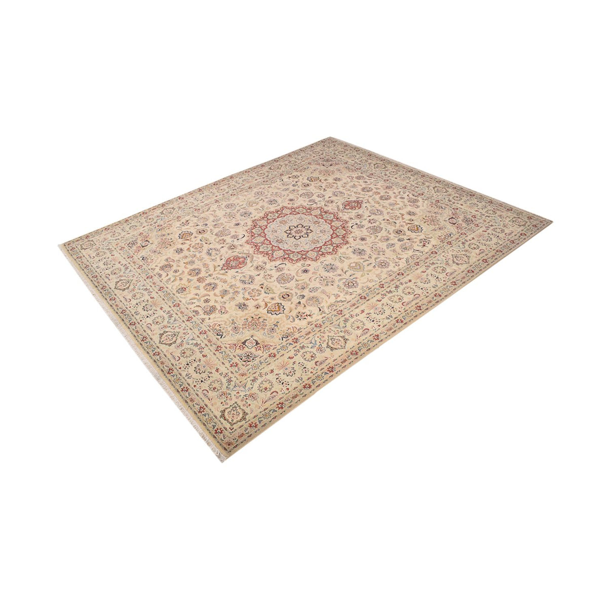 Perserteppich - Täbriz - Royal - 349 x 298 cm - beige