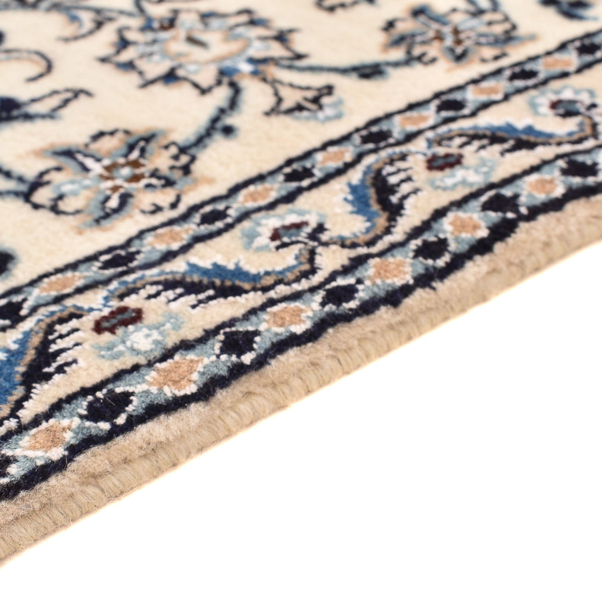 Läufer Perser - Nain - Royal - 195 x 59 cm - creme