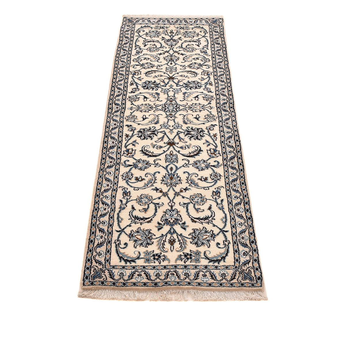 Läufer Perser - Nain - Royal - 195 x 59 cm - creme