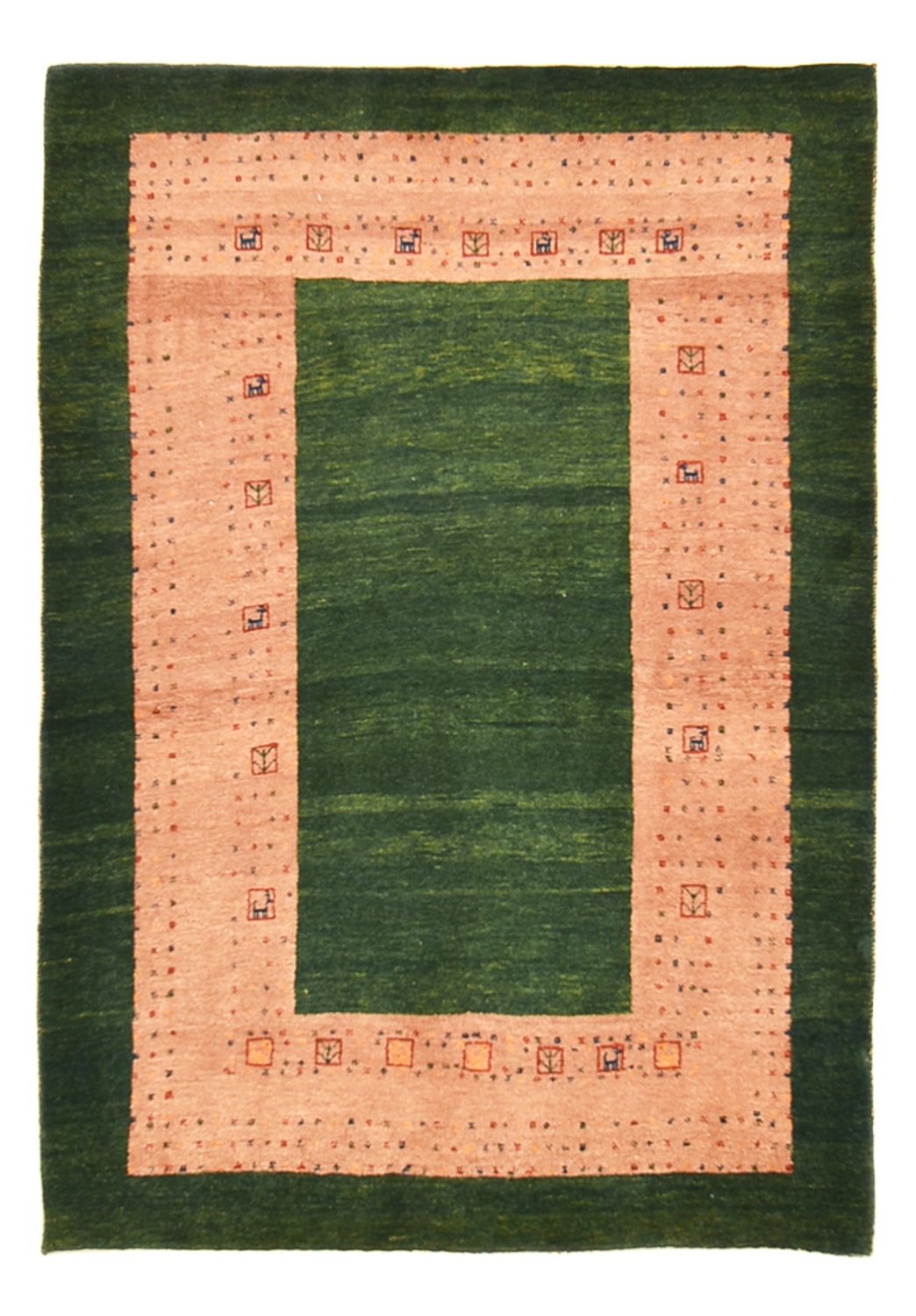 Gabbeh Teppich - Loribaft Perser - 150 x 108 cm - mehrfarbig