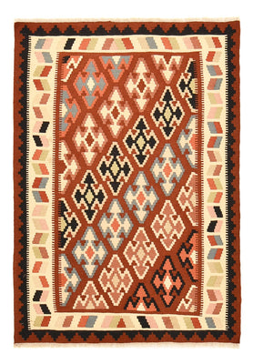 Kelim Teppich - Oriental - 145 x 105 cm - mehrfarbig