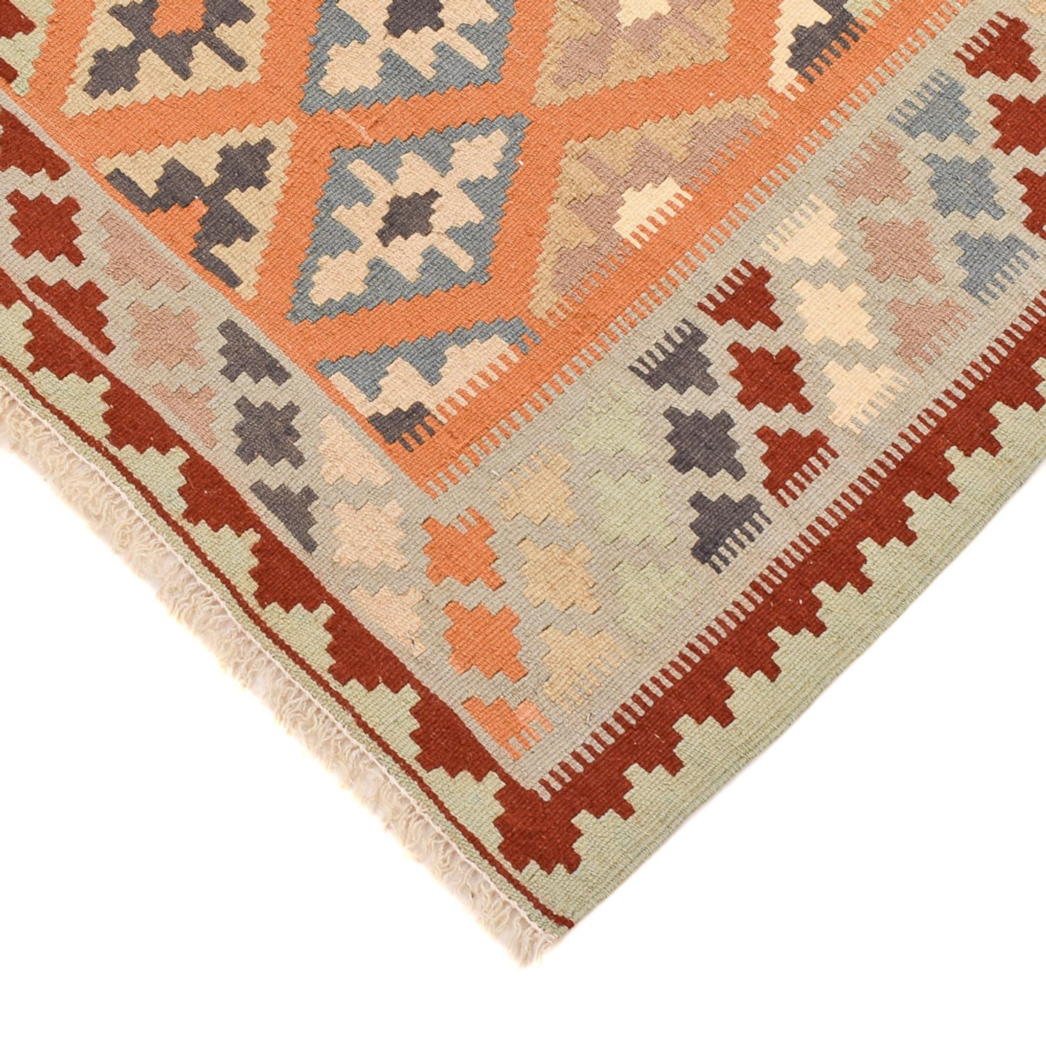 Kelim Teppich - Oriental - 145 x 103 cm - mehrfarbig