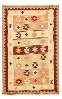 Kelim Teppich - Oriental - 147 x 96 cm - beige