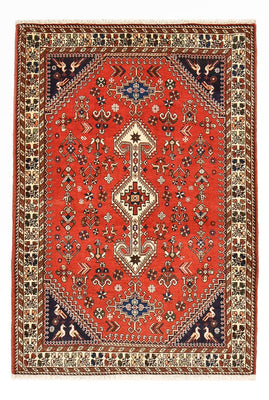 Perserteppich - Nomadic - 150 x 104 cm - rot