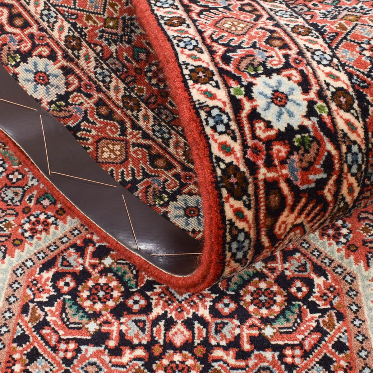 Läufer Perser - Bidjar - 308 x 77 cm - rost