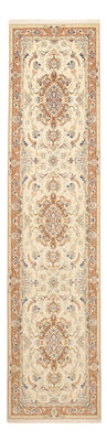 Läufer Perser - Täbriz - Royal - 372 x 87 cm - beige
