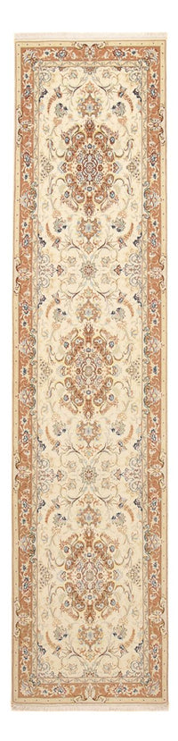 Läufer Perser - Täbriz - Royal - 372 x 87 cm - beige