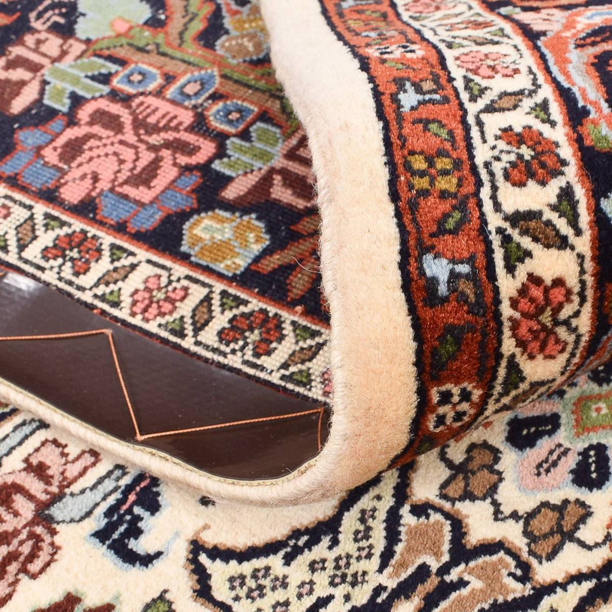 Perserteppich - Bidjar - 227 x 141 cm - dunkelbeige