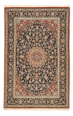 Perserteppich - Isfahan - Premium - 158 x 103 cm - dunkelblau