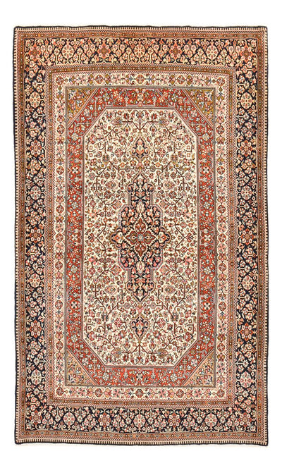Ghom Teppich 136x220cm - Perserteppich - rost