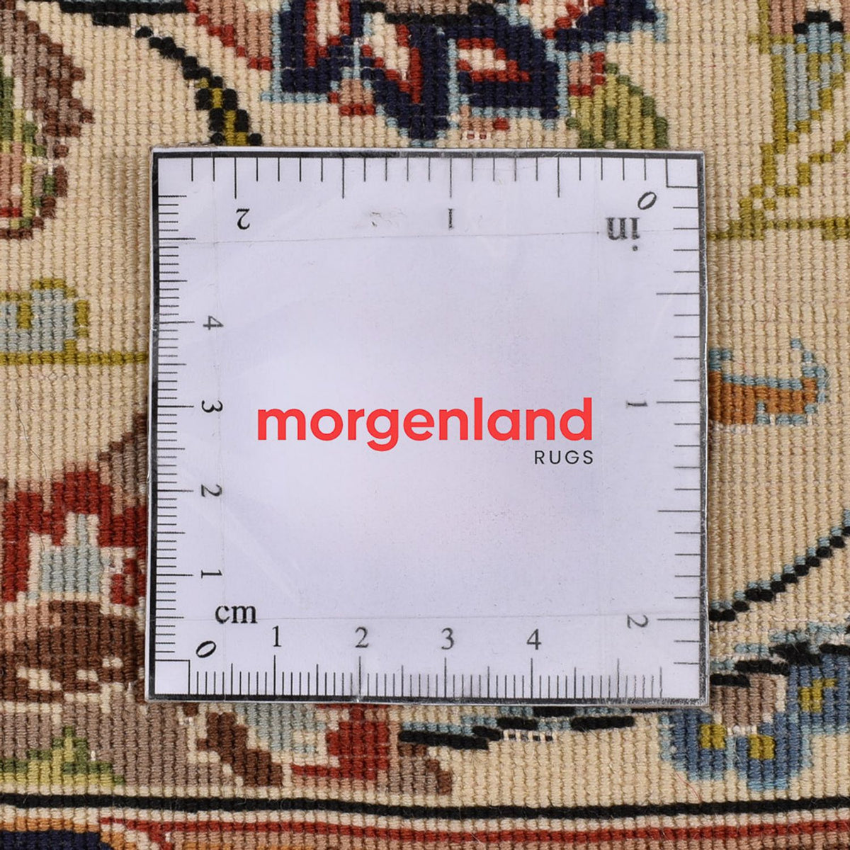 Läufer Perser - Ghom - Royal - 195 x 58 cm - hellbeige