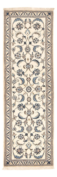 Läufer Perser - Nain - Royal - 202 x 60 cm - creme