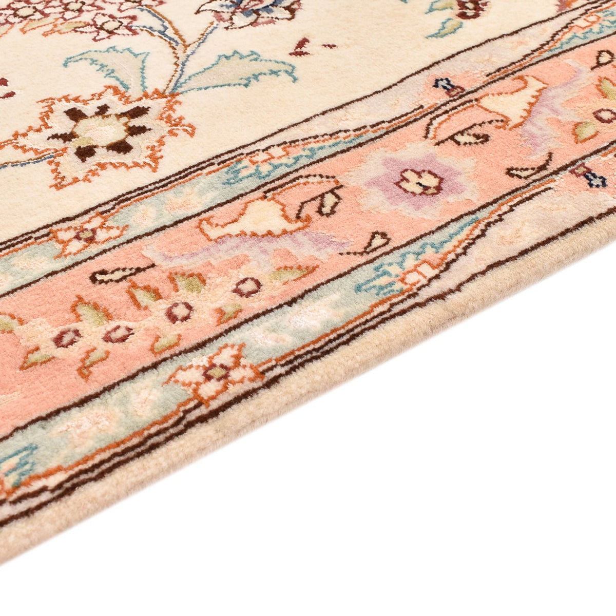 Täbriz - 50 Raj Teppich 81x210cm - Perserteppich