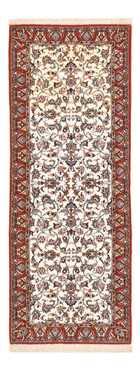 Läufer Perser - Isfahan - Premium - 190 x 70 cm - dunkelbeige