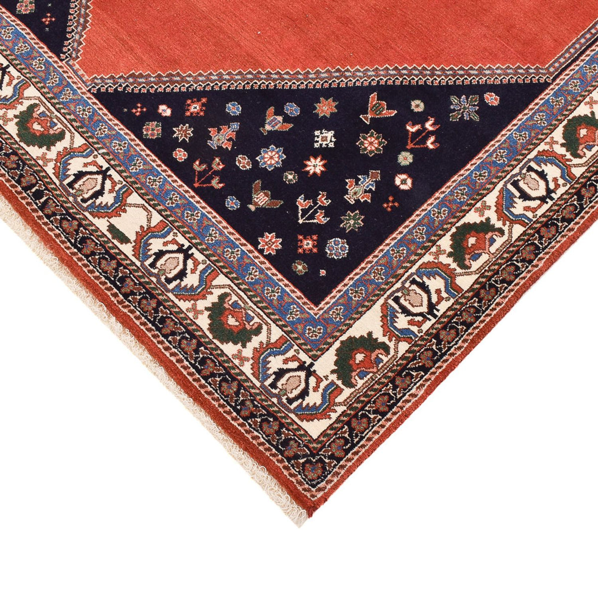 Gabbeh Teppich - Kaschkuli Perser - 228 x 139 cm - rot