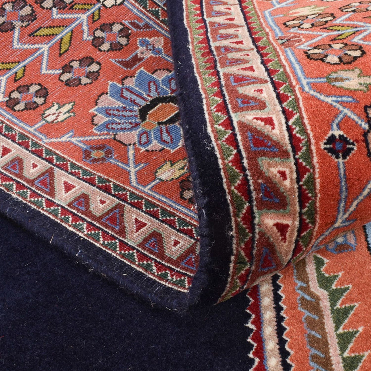 Gabbeh Teppich - Kaschkuli Perser - 250 x 180 cm - dunkelblau