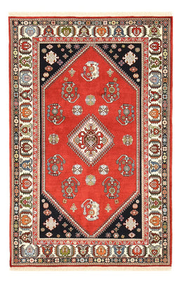 Gabbeh Teppich - Kaschkuli Perser - 203 x 124 cm - rot