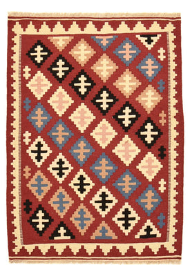 Kelim Teppich - Oriental - 145 x 102 cm - mehrfarbig