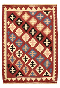 Kelim Teppich - Oriental - 145 x 102 cm - mehrfarbig