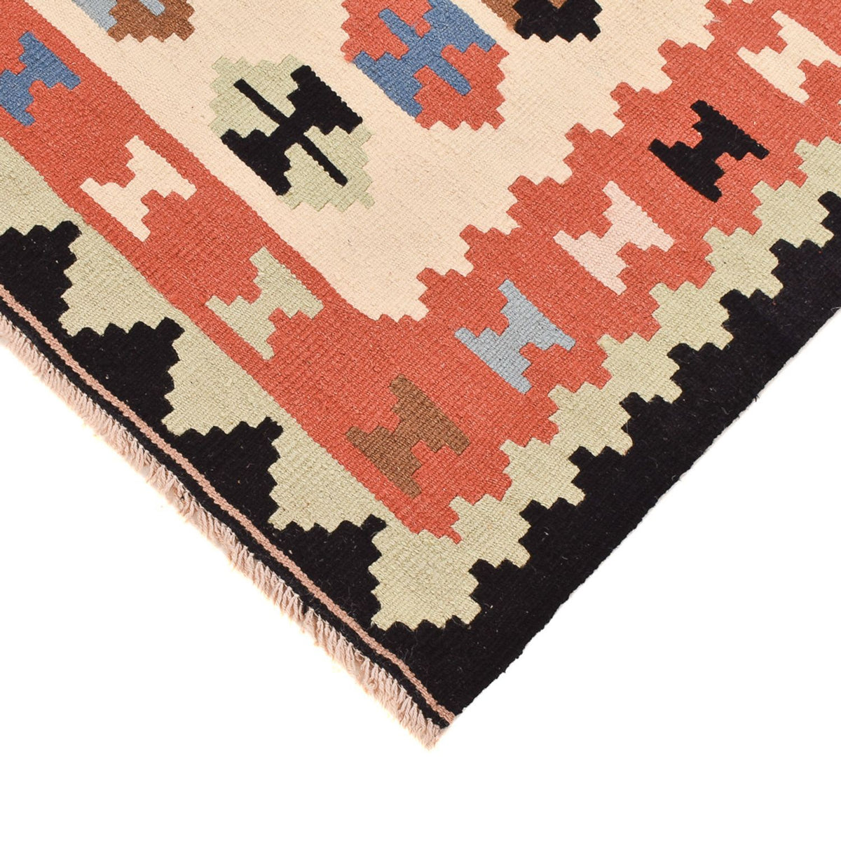 Kelim Teppich - Oriental - 150 x 105 cm - mehrfarbig