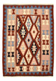 Kelim Fars Teppich 100x142cm