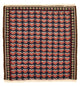 Kelim Fars Teppich 66x66cm
